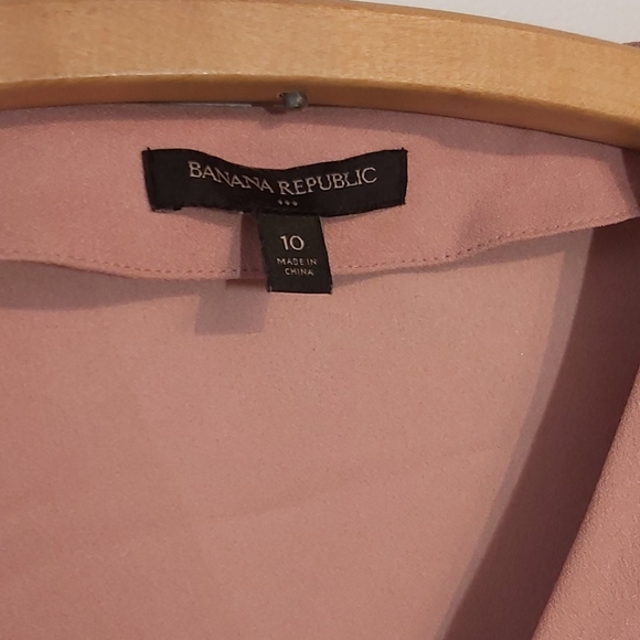 Banana republic pink tunic dress with flowy sleeve - Picture 3 of 4